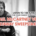 Paul McCartney Vegas Flyaway sweepstakes